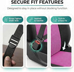 FH Group Automotive Full Car Seat Covers for SUV, Trucks, Sedan and More - Universal Fit Front High Back & Rear Solid Bench D
