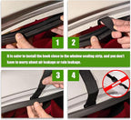 Rooftop Cargo Carrier - Car Roof Bag, 1000D PVC Soft-Shell Waterproof for Cars with/Without Racks, Includes Anti-Slip Mat, Storage Bag, Luggage Lock, 6 Extra Straps, 21 Cubic Feet