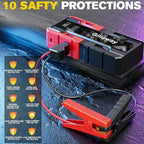 001B 3000A Car Jump Starter Battery Pack (Up to 9.0L Gas and 7.0L Diesel Engine), 12V Car Charger Jump Starter Portable