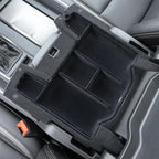 PIMCAR Center Console Organizer Upgrade Flocked Liner Interior Compatible with Dodge RAM 1500 2500 3500 2019-2025 2026 ABS Plastic Material Shell Armrest Box Insert Tray Accessories