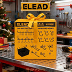 ELEAD 286-Piece Extra Thick Pegboard Hooks Set, 1/4" Heavy Duty Black Peg Board Organizer Accessories with Bins, Metal Pegboa