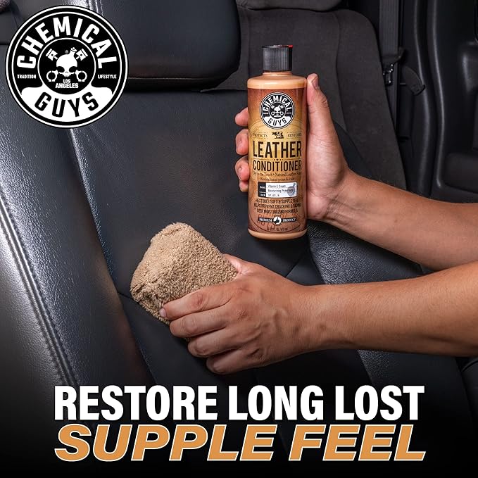 Chemical Guys SPI_401 Vintage Series Leather Conditioner Car Interiors, Furniture, Apparel, Sneakers, Boots, and More (Works 