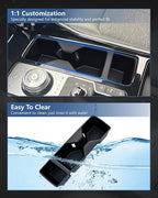 Cup Holder Inserts for 2021-2025 2026 KIA Sorento Accessories, Non-Slip TPE Center Console Protector Organizer to Prevent Spills & Scratches for Sorento Interior Accessories