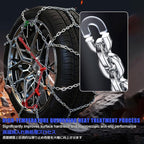 Tire Chains,Snow Chain,Snow Chains For Suv,Featuring A Thickened Chain Design,It Is Easy To Install And Suitable For Various 