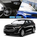 Front Windshield Sun Shade Foldable Car Front Window Sun Shade Windshield Shade Custom Fit for 2019-2025 2026 Acura RDX Block UV Rays Car Accessories Heat Keep Cooler