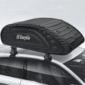 EasyGoProduct Aerodynamic Car Rooftop Cargo Carrier Bag - Soft Roof Top Luggage Bag for All Vehicles SUV with/Without Rack � Hard Sides - 4 Adjustable Straps � 8 Cubic Feet - Fold Flat Storage Bag
