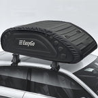 EasyGoProduct Aerodynamic Car Rooftop Cargo Carrier Bag - Soft Roof Top Luggage Bag for All Vehicles SUV with/Without Rack � Hard Sides - 4 Adjustable Straps � 8 Cubic Feet - Fold Flat Storage Bag