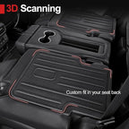 Backrest Mat Compatible with 2023-2025 2026 Honda Pilot Accessories, 2nd Kick Mats for 2022-2026 Acura MDX Accessories