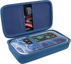 khanka Stroage Case for HALO Bolt Ultimate 2.0/HALO Bolt Air +1750 Portable Car Battery Jump Starter,Case Only (Blue)