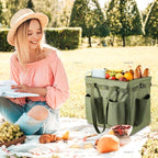 Car Trunk Organizer Multifunctional Storage Toolbox Carry Griddle,Large Grill Utensils Accessory Grilling Tools Basket