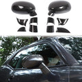 Voodonala for Challenger ABS Carbon Fiber Rearview Mirror Cover Side Mirror Trim Shell Cover Decoration Trim for 2009-2026+Dodge Challenger Exterior Accessories,10pcs