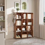 AWTATOS Cube Storage Organizer, Storage Cubes Shelves Bookshelf, 12 Cube Closet Organizers and Storage, DIY Stackable Plastic