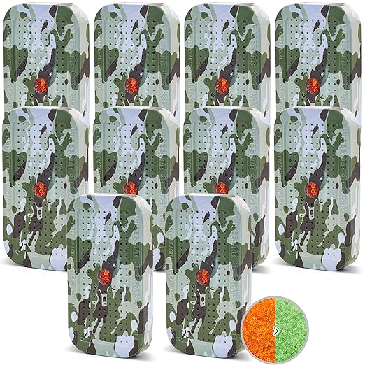 40 Gram Gun Safe Dehumidifier Camouflage, Rechargeable Desiccant Canister Dehumidifier Bags, Reusable Silica Gel Packets