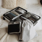Jadyn Packing Cubes for Travel, 6-Piece Large Packing Cube Organizer Set for Suitcase, Duffel Bag, Luggage, Multiple Sizes Tr