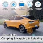 TINGLU Window Shades for Ford Mustang 2015-2023 (NOT Mustang Mach-E) Accessories Car Side Full Windows Rear Triangular Windshield Sun Shade Sun UV Rays Privacy Protection for Camping Relaxing 6PCS