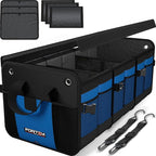 FORTEM Trunk Organizer For SUV Car Organizer and Storage, Multi-Compartment Storage Bag Car Accessories for Women Men, Perfect