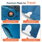 travel inspira 2026 Upgraded Vacuum Travel Bags Oxford Cloth Compression Packing Bags with Privacy Protection Space Saver for