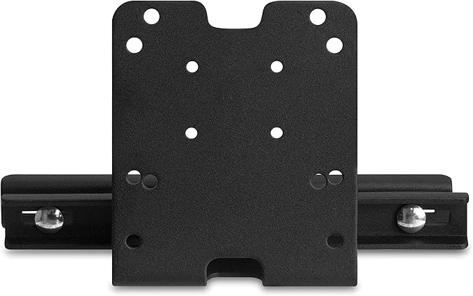 ARKON Mounts Taxi Headrest Mount for Tablet, Mobile Printer, or Payment Terminal, Heavy Duty Metal 2-Post Headrest Mount, 4-Hole AMPS and VESA 75 Compatible
