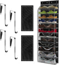 Kotkn Over The Door Shoe Organizer with 12 Large Breathable Pockets - Durable Hanging Storage for the Entire Family's Shoes (
