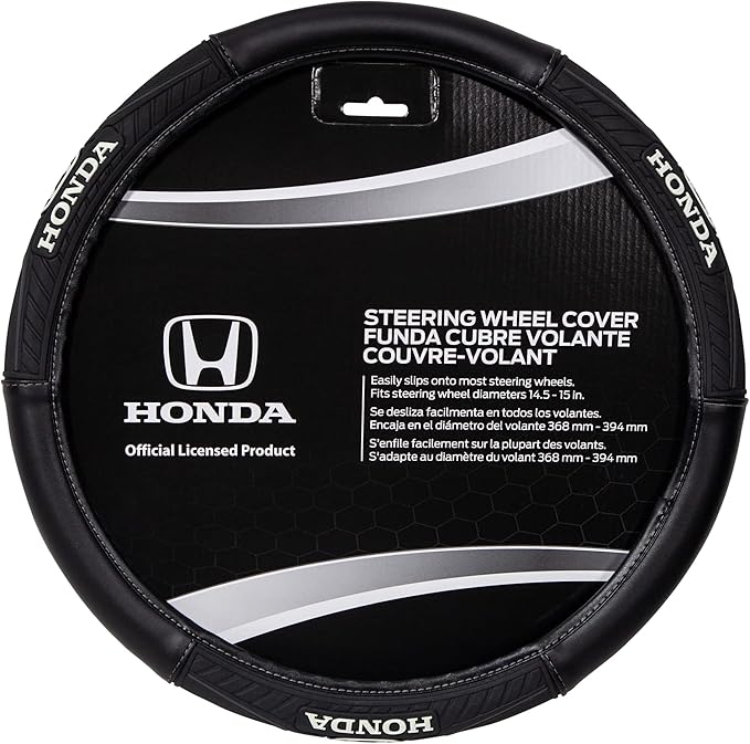 Plasticolor 006492R01 Sport Grip 'Honda' Steering Wheel Cover