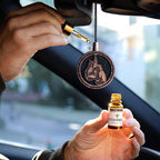 Wood Car Air Freshener — Handmade Car Air Freshener — Boxing Gloves Designed Fragrance Oil Diffuser in Wooden Gift Box — Arom