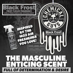 Chemical Guys Car Fresheners, Hanging Air Freshener, Black Frost Scent 12 Pack, Great for Cars, Trucks, SUVs, RVs, Home, Gara