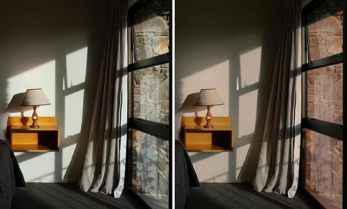 VViViD One-Way Colorful Vinyl Window Tinting Sheets (1.49ft x 5ft, Copper Mirror Chrome)