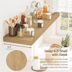 Vivelove 32 Inch Floating Shelves for Wall, 32x9 Display Shelves for Bathroom Living Room Kitchen Bedroom Office Farmhouse Ho