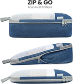 Compression Packing Cubes for Travel, Lightweight Vacation Travel Essentials, Travel Accessories for Suitcase Organizer Bags 