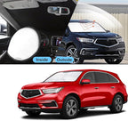 TINGLU Sun Shade for Acura MDX 2014-2020 Accessories Windshield Sun Shade Window Shade UV Rays Protection Sun Visor Cover with Steering Wheel Sunshade Storage Bag