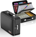BALAPERI Fireproof File Organizer with Fireproof Zipper,Fireproof Document Box Hard Case with Lock,Portable Document Safe for