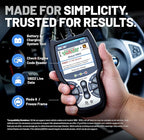 Innova 5210 OBD2 Scanner & Engine Code Reader, Battery Tester, Live Data, Oil Reset, Car Diagnostic Tool for Most Vehicles,