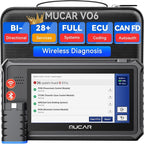 MUCAR VO6 Bidirectional Scan Tool, Full Systems Diagnostic OBD2 Scanner, Automotive Diagnostic Scanner for Car, 28+ Services
