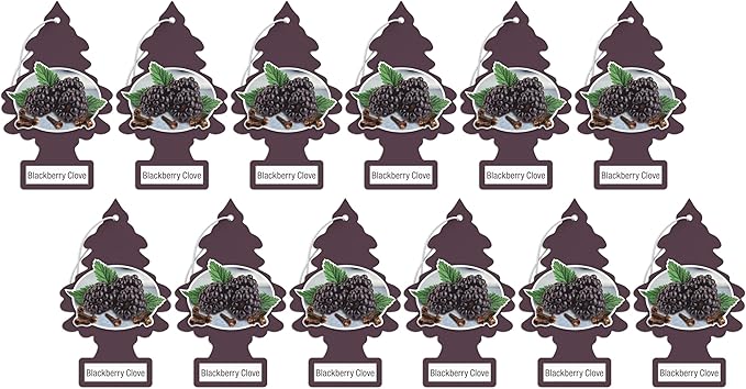 Little Trees Blackberry Clove Air Fresheners 12 Pack