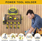 Spacecare Power Tool Organizer- Power Drill Tool Holder- Heavy Duty Tool Shelf & 1 Pack 3 Layers Tool Rack Cordless Drill Hol