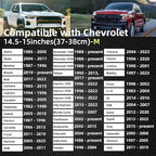 Car Steering Wheel Cover for Chevy Silverado 1500 2500 3500, Tahoe, Equinox,Traverse,Colorado, Automative Accessories for Che