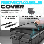 FORTEM Trunk Organizer For SUV Car Trunk Organizer, Foldable Storage, Car Accessories for Women Men, Collapsible Bag, Perfect C
