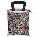 Car Trash Bag Large Hanging Can for Back of Seat, Cute Waterproof Car Garbage Bag for Vehicle, Travelling, Outdoor Cute Colorful Flower