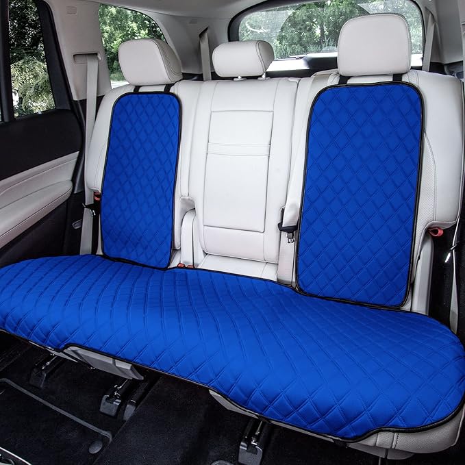 FH Group Car Seat Cushion Neosupreme Automotive Seat Cushions - Universal Fit, Rear Car Seat Cushion, Car Seat Cushions With 