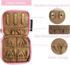Travel Jewelry Case Small Jewelry Organizer Purse Jewelry Bag Women Christmas Gifts Jewelry Purse for Bracelet Rings Earring 