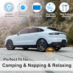 TINGLU Window Shades for Porsche Cayenne 2019-2025 Accessories Car Side Full Windows Rear Triangular Windshield Sun Shade Sun UV Rays & Privacy Protection for Camping,Napping&Relaxing 8PCS