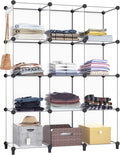 Closet Organizer, 12-cube Closet Organizers and Storage, Portable Cube Storage Organizer, Closet Shelves for Kids, Closet, Be