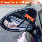 WRAPXPERT Window Tint Tools 2Pack, Small Squeegee 5 inch & Mini Squeegee for Car Window, Rubber Scraper Kit for Front Windows Rear Glass, Auto Car Glass Film Installation