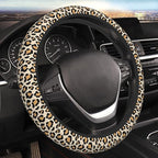 Steering Wheel Cover Universal Fit Car Interior Accessories for Women Men 15 Inch Breathable Anti Slip Odorless Neoprene Stee