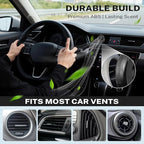 Car Fragrance Holder Compatible with Bath & Body Works Refills (Not Included), Air Freshener Vent Clip or Visor Clip, Refilla