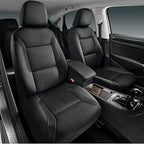 Skechers Men's Memory Foam Seat Covers, Air Cool Mesh Thick Car Seat Covers, Car Seat Covers Front Seats Airbag Compatible, U