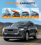 Snailfly Aluminum Roof Rack Cross Bars with Lock Fit for 2017-2023 GMC Acadia (with Side Rails), 330lbs Crossbars Anti-Wobble & Wind Noise Reduction Heavy Duty Cargo Carrier
