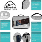 5 Set Packing Cubes for Travel Large Suitcase Luggage Organizer Bags Travel Accessories Vacation 4 Cubes 1 Laundry Pouch Bag