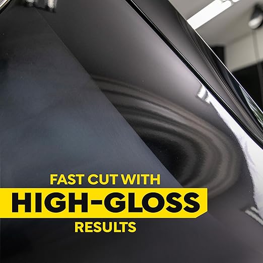 Meguiar's M11032 Mirror Glaze Ultra Pro Speed Compound, Rubbing Compound for Cars Removes Up to 1,200 Grit Sanding Marks and Leaves a Swirl-Free, High-Gloss Finish, 32 Oz or 1 Gal