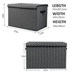 Mayniu Large Toy Box Chest with Lid, Kids Toy Storage Organizer Bins Basket for Living Room, Nursery, Closet, Bedroom, Playro
